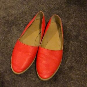 Red Old Navy Flats